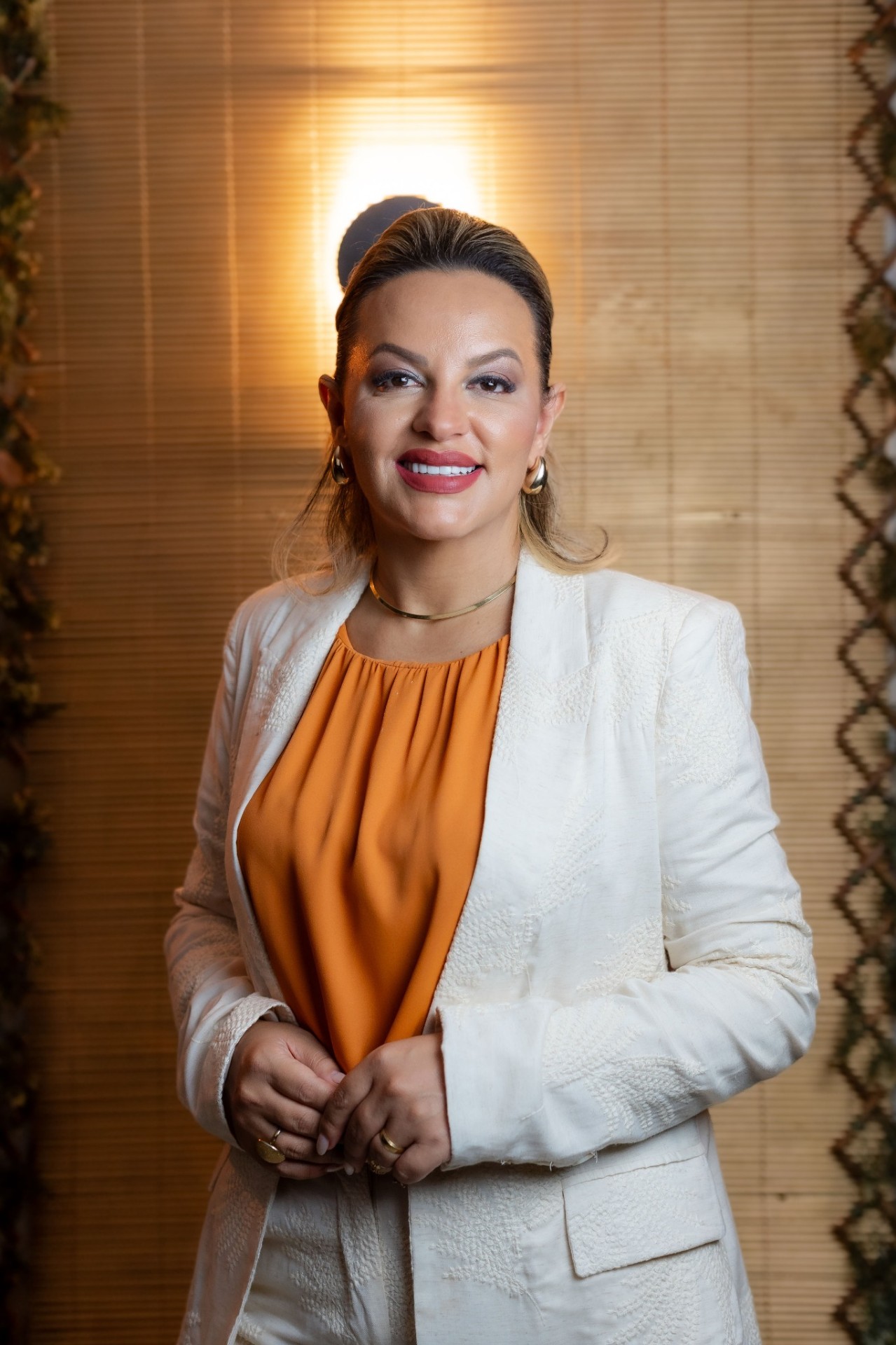 Fran Santos - apresentadora do Destrave Podcast